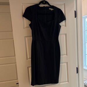 Banana Republic Classic Black Midi Dress